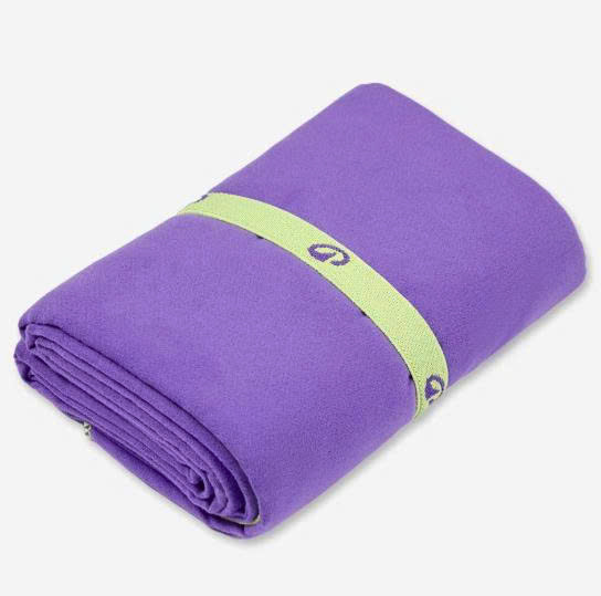 Khăn tắm lau người khô nhanh Microfibre Size M 60 x 80 cm L 80 x 130 cm thấm hút nhanh chơi thể thao bơi lội tắm biển MIRILIK Đen Có thể tái sử dụng Mềm Chất thấm hút Nhà Tắm