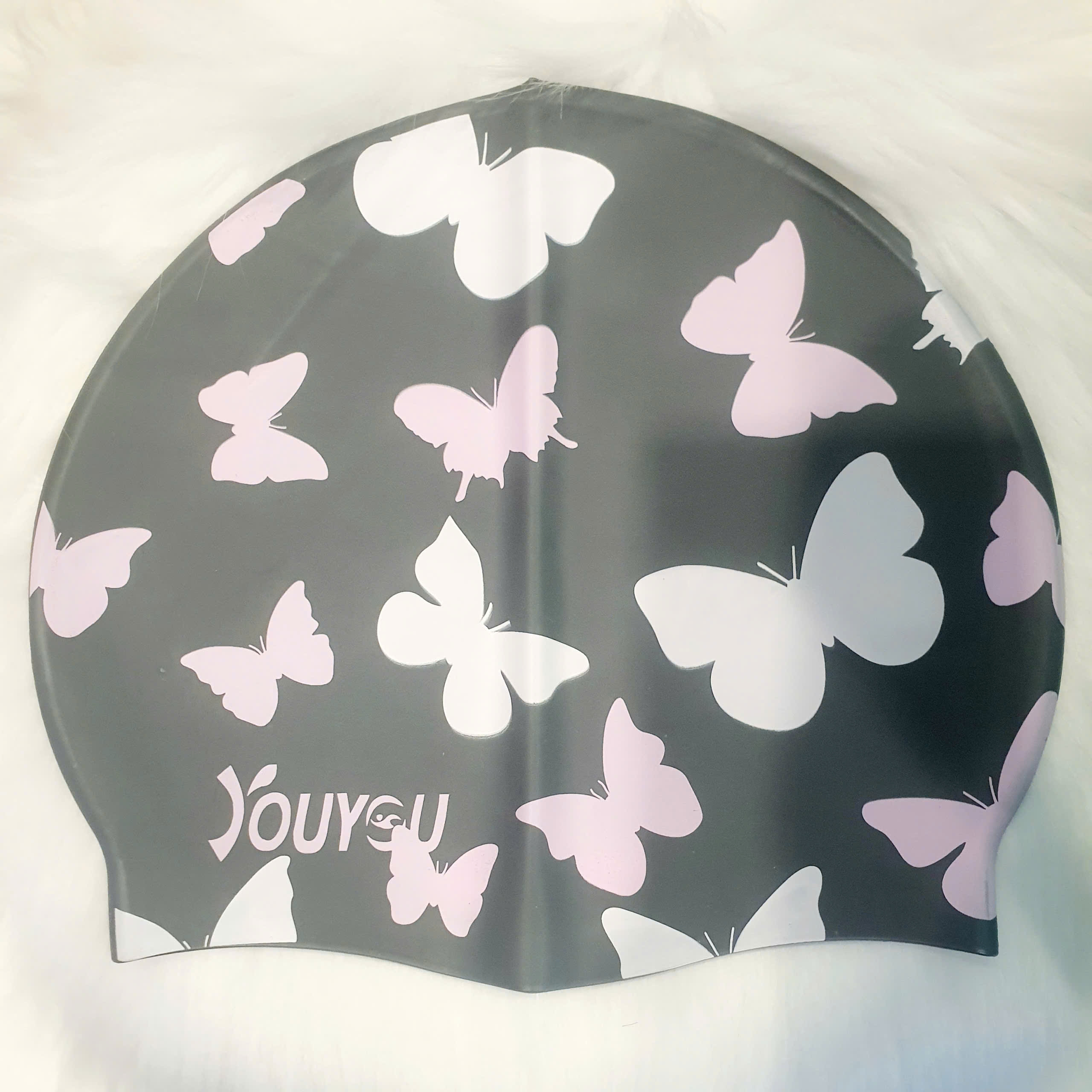 Nón bơi nam nữ Mũ bơi người lớn chất liệu Silicon kín nước hiệu You You - Mirilik House