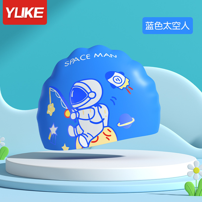 Nón bơi cho bé mũ bơi Silicon kín nước hình Pony khủng long nàng tiên cá YUKE YOUYOU Mirilik Sport