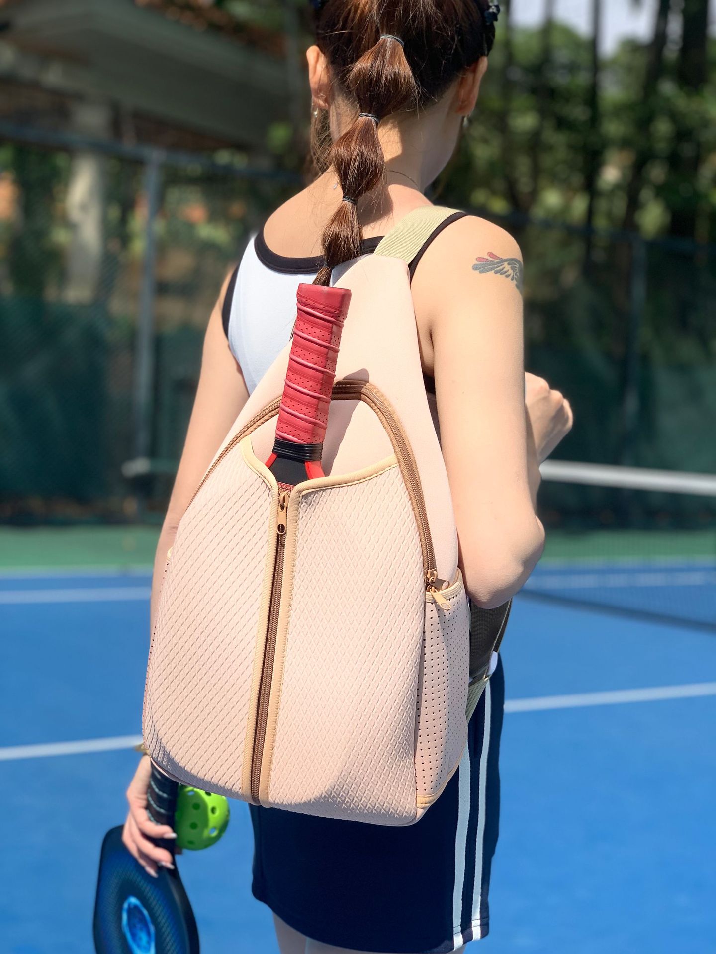 Túi Đựng Vợt Pickleball Nam Nữ Cao Su Chống Sốc Balo Đựng Vợt Dụng Cụ Thể Thao Pickleball MiRi Sport