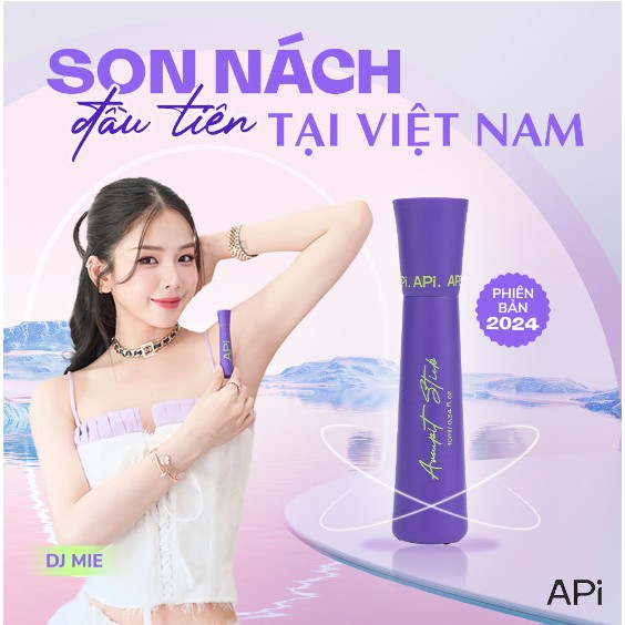 Son nách khử mùi hôi Serum khử mùi hôi nách API lăn nách giảm thâm nách ngăn tiết mồ hôi