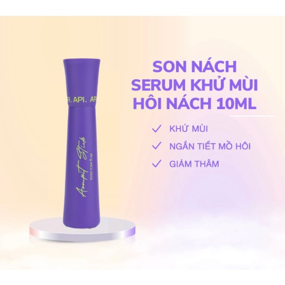Son nách khử mùi hôi Serum khử mùi hôi nách API lăn nách giảm thâm nách ngăn tiết mồ hôi