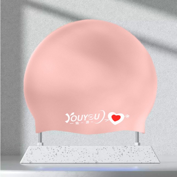 Nón bơi nam nữ Mũ bơi người lớn chất liệu Silicon kín nước hiệu You You - Mirilik House