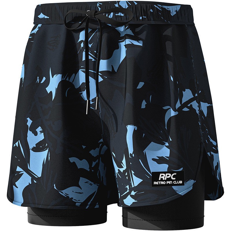 Quần bơi nam trưởng thành 2 lớp chống lộ không túi thoáng khí nhanh khô hiệu YouYou - MIRILIK HOUSE