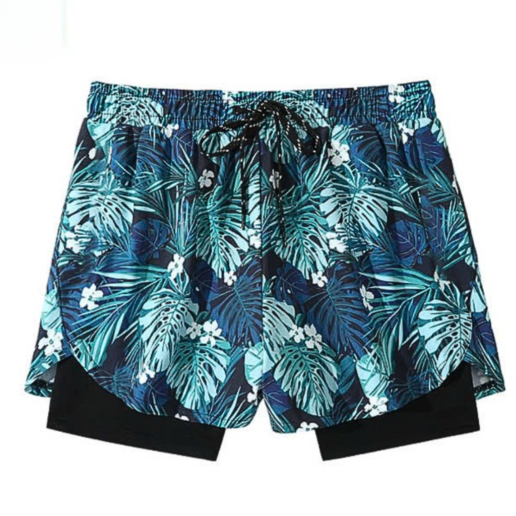 Quần bơi nam có túi 2 lớp kín đáo chất liệu thoáng khí Quần đi biển cao cấp siêu nhẹ