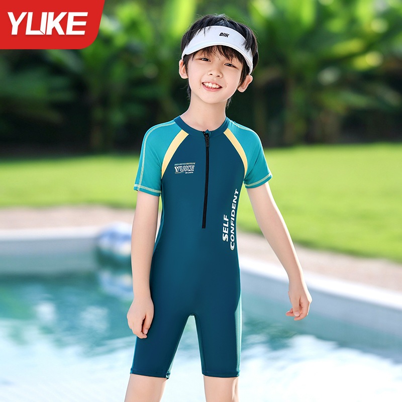 Bộ đồ bơi liền thân trẻ em bé trai từ 10 kg đến 50kg hình khủng long đáng yêu hãng YuKe Yuripromax