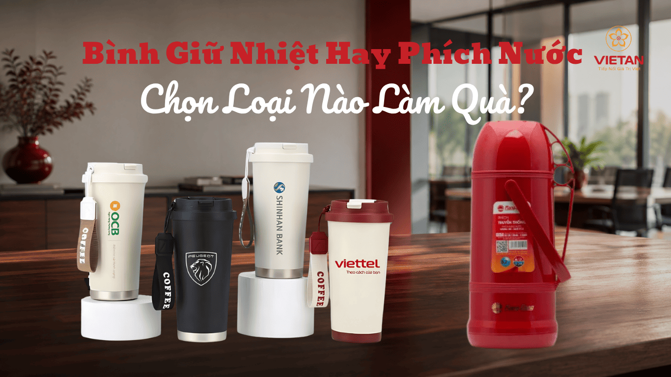 Bình Giữ Nhiệt Hay Phích Nước Chọn Loại Nào Làm Quà?