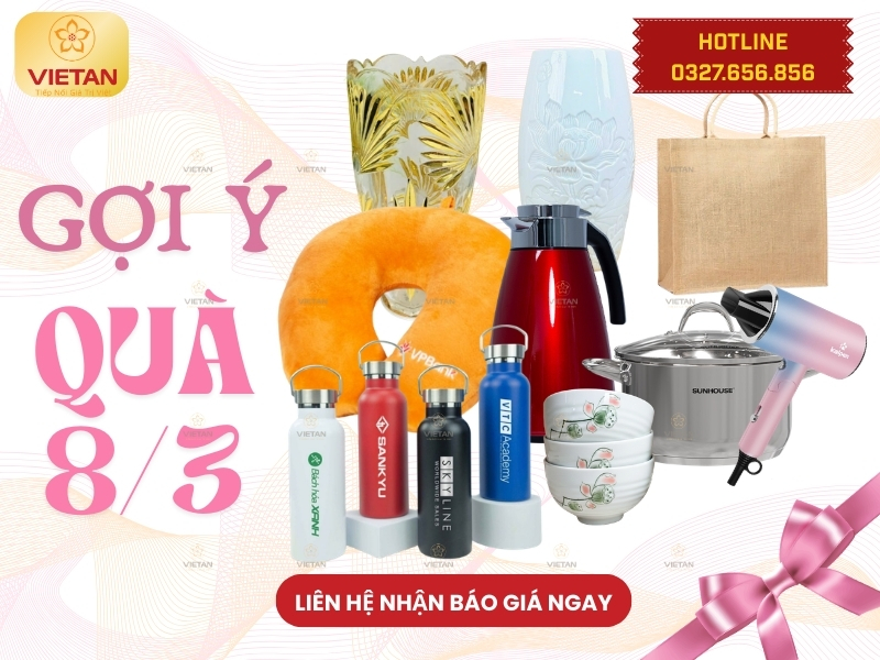 Gợi ý quà 8/3 cho Doanh nghiệp: 20+ Món quà ý nghĩa, thiết thực