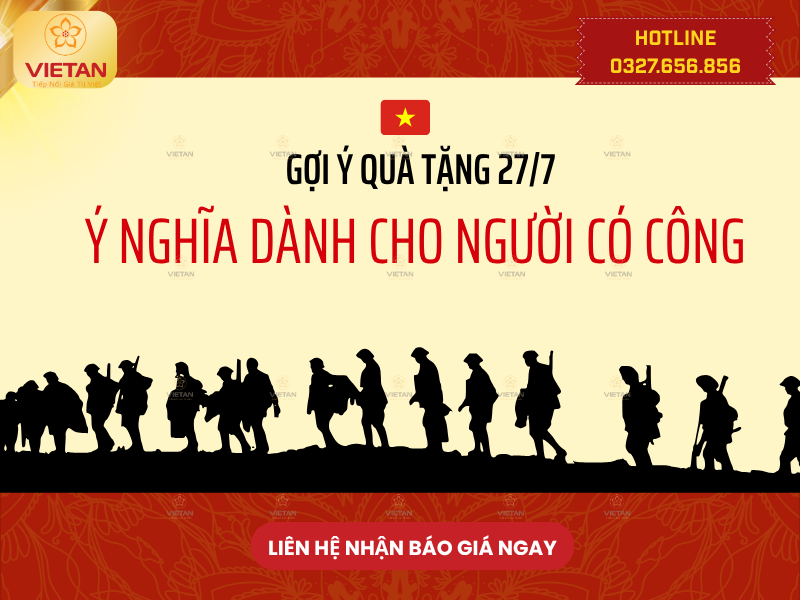 100+ Gợi ý quà tặng 27/7 ý nghĩa dành tặng người có công