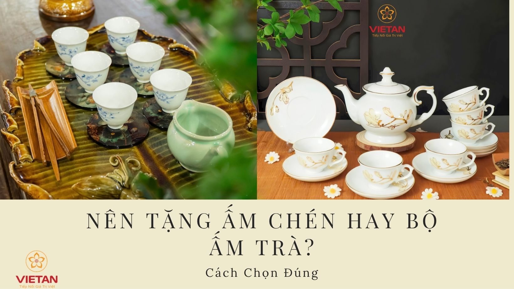 Nên Tặng Ấm Chén Hay Bộ Ấm Trà