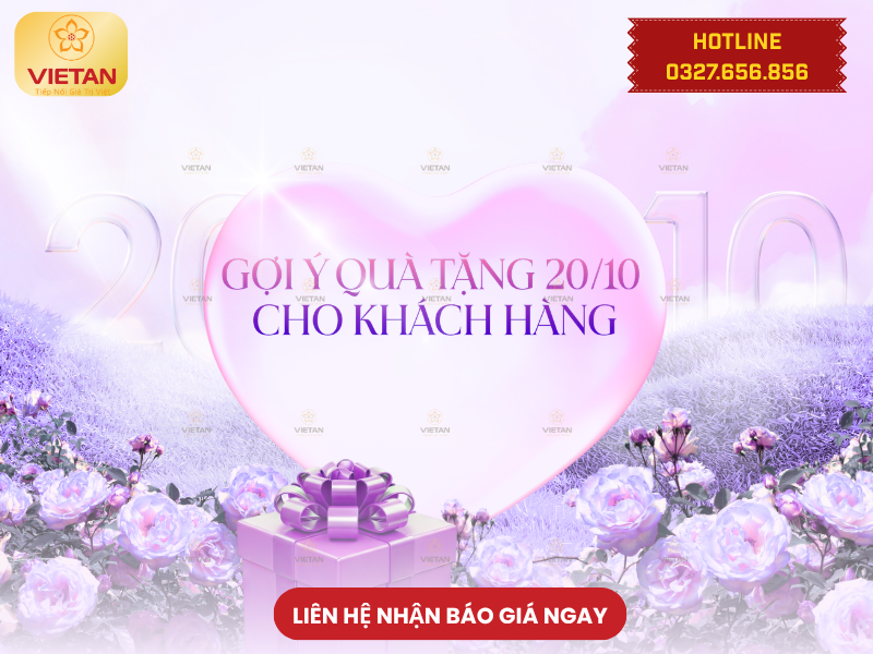 Gợi ý 20+ Quà tặng 20/10 cho khách hàng ý nghĩa, gắn kết thương hiệu