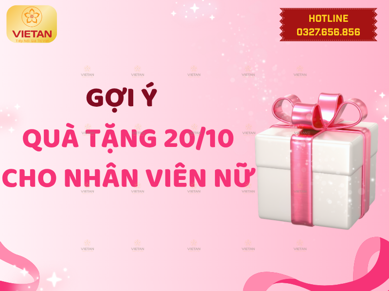 Gợi ý 50+ Quà tặng 20/10 cho nhân viên nữ ý nghĩa, thiết thực