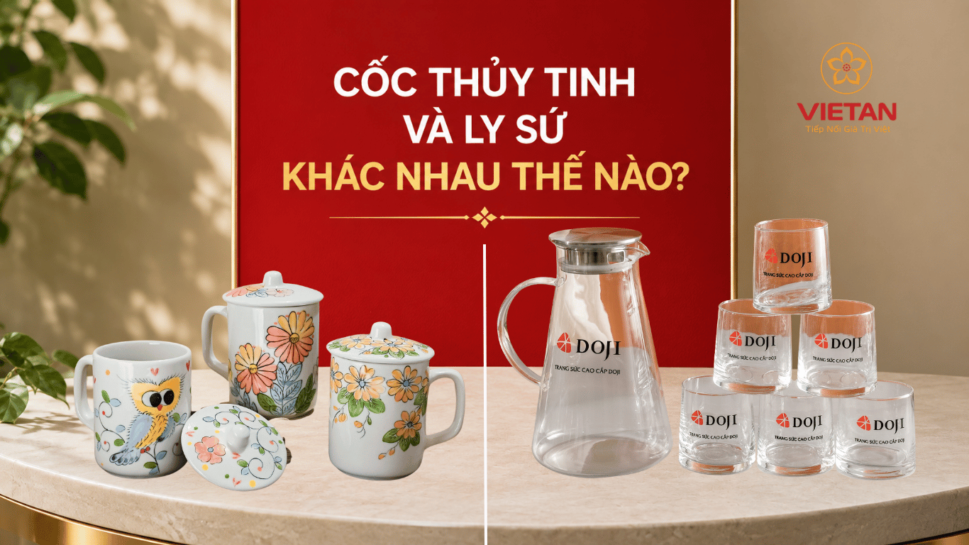 cốc thủy tinh hay ly sứ 1