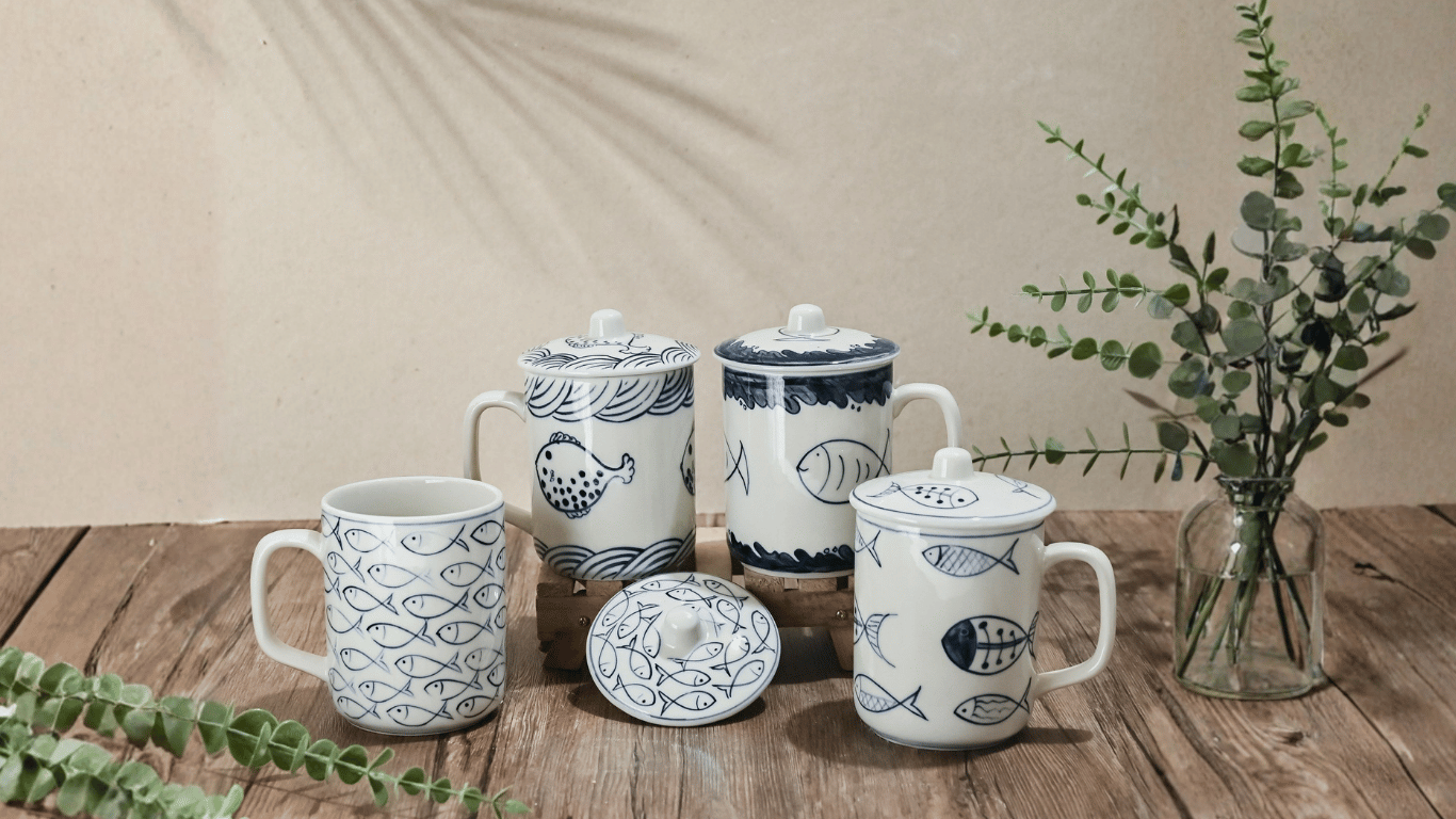 cốc thủy tinh hay ly sứ 7