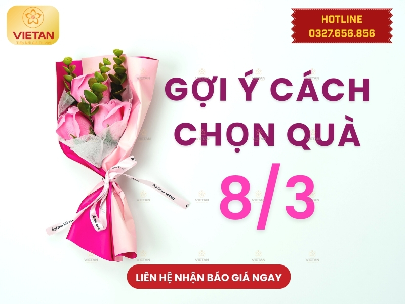 Gợi ý cách chọn quà 8/3 cho doanh nghiệp, tổ chức
