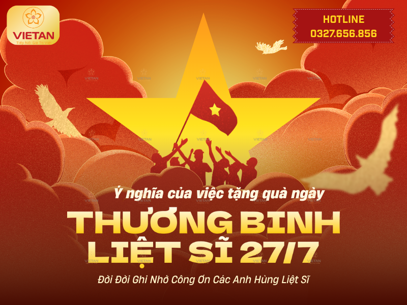 Ý nghĩa của việc tặng quà nhân ngày Thương binh Liệt sĩ 27/7