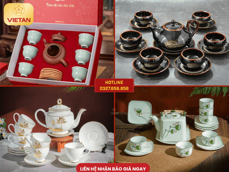 Bộ ấm trà 100+ Gợi ý quà tặng 27/7 ý nghĩa dành cho người có công
