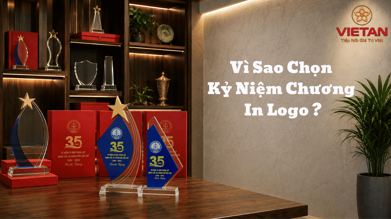 kỷ niệm chương in logo 2