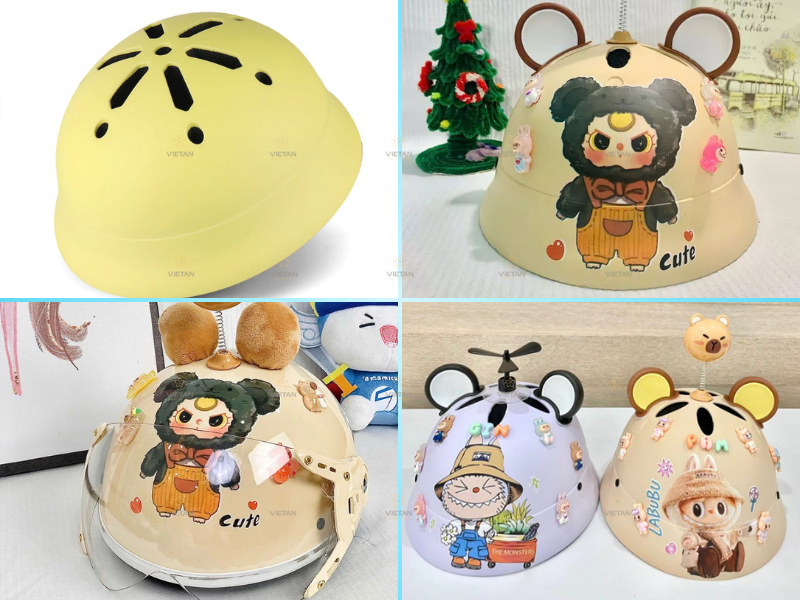 Mũ bảo hiểm trẻ em 100+ Gợi ý quà 1/6 cho bé công ty thiết thực, ý nghĩa