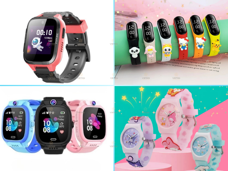 Đồng hồ đeo tay 100+ Gợi ý quà 1/6 cho bé công ty thiết thực, ý nghĩa