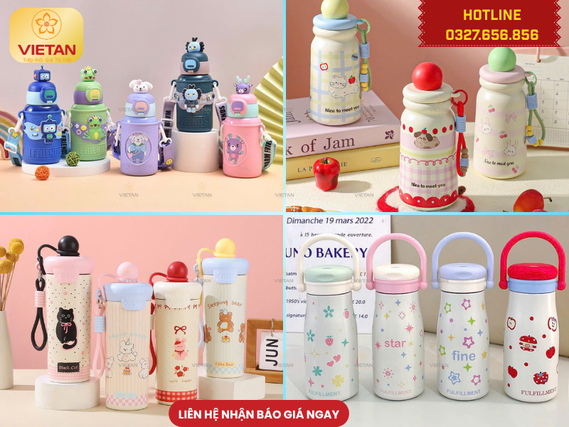 Bình giữ nhiệt 100+ Gợi ý quà 1/6 cho bé công ty thiết thực, ý nghĩa