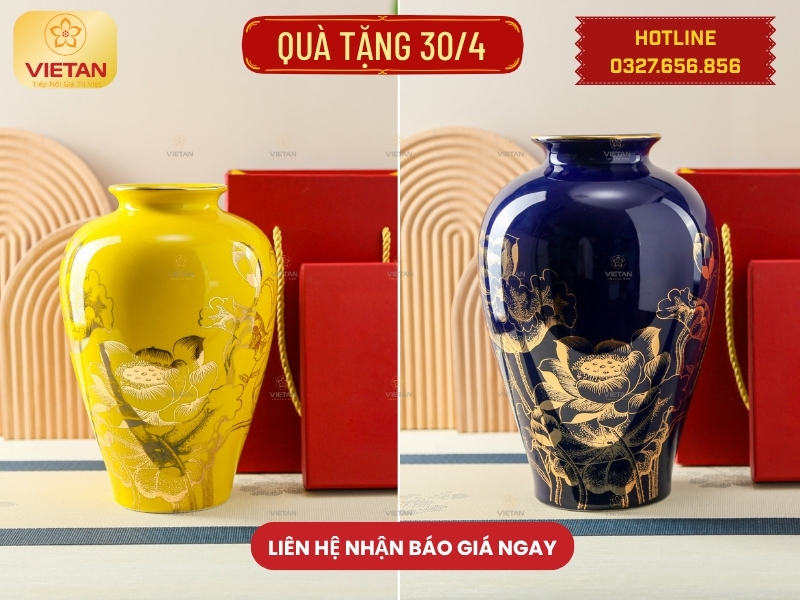 lọ hoa quà tặng 30/4 cho người có công với cách mạng