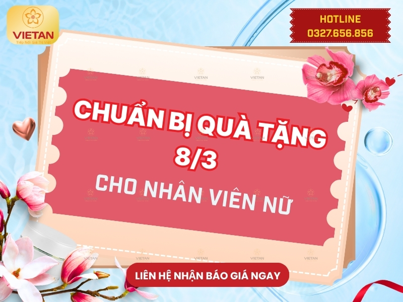 Tại sao nên chuẩn bị quà tặng 8/3 cho nhân viên nữ