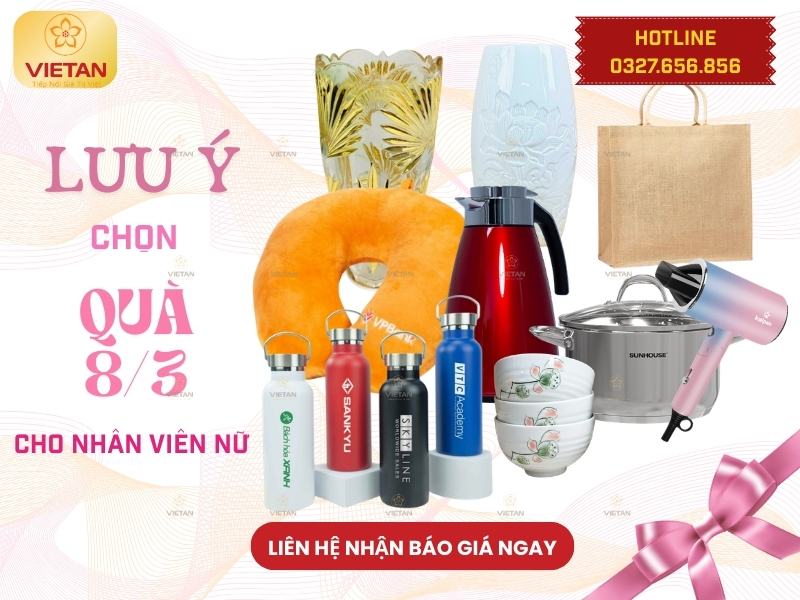 Lưu ý khi chọn quà tặng 8/3 cho nhân viên nữ