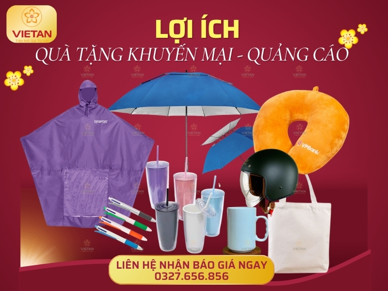 Lợi ích khi doanh nghiệp sử dụng quà tặng khuyến mại, quảng cáo in logo