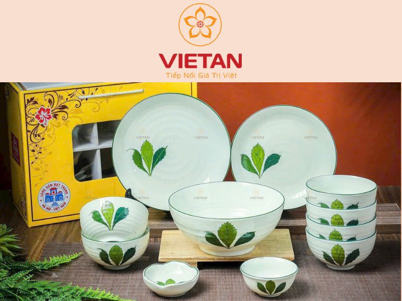 quà bát đĩa kỷ niệm thành lập công ty