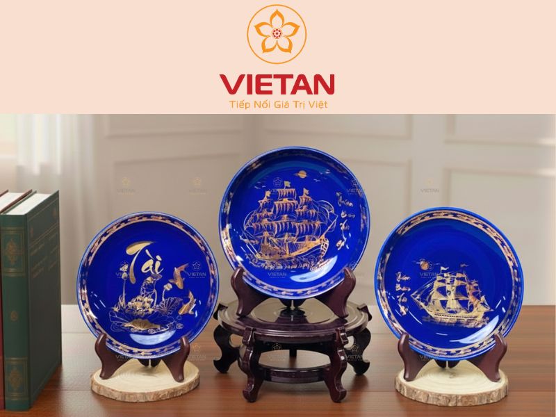 đĩa cảnh thuận buồm xuôi gió