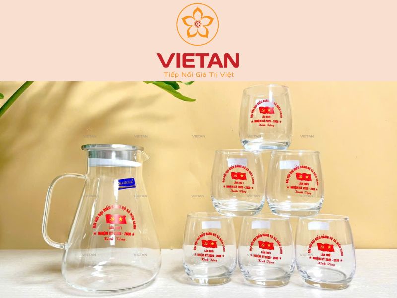 bộ cốc thủy tinh