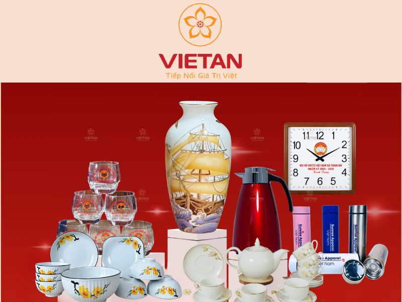 Giải pháp quà tặng kỷ niệm ngày thành lập công ty từ Việt An