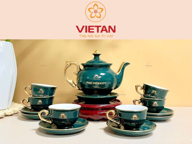 quà tặng kỷ niệm thành lập công ty bộ ấm trà cao cấp