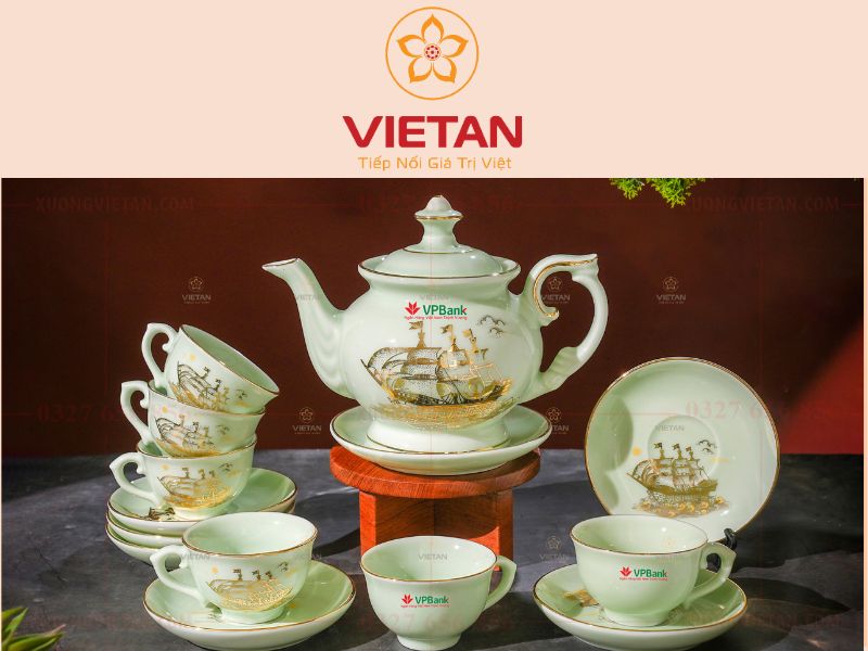 quà tặng kỷ niệm ngày thành lập công ty bộ ấm trà cao cấp