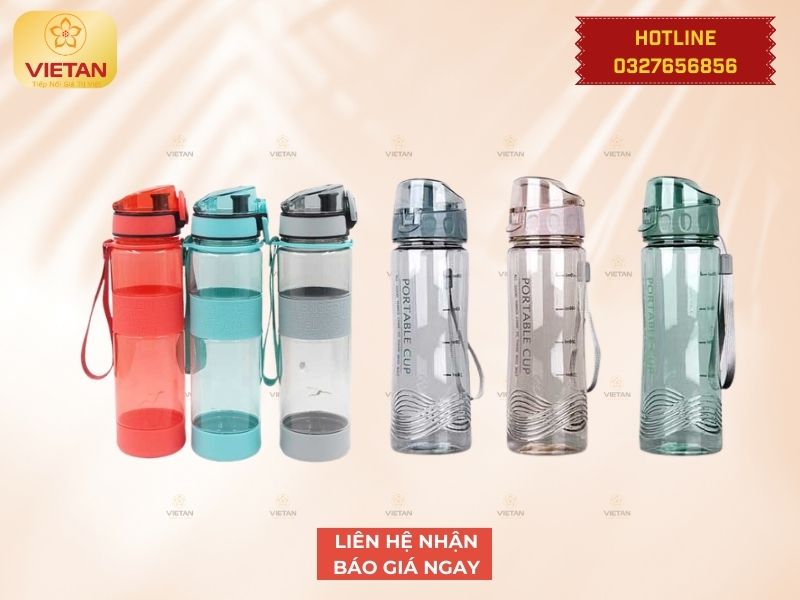 bình nước nhựa quà tặng cho sự kiện giá rẻ