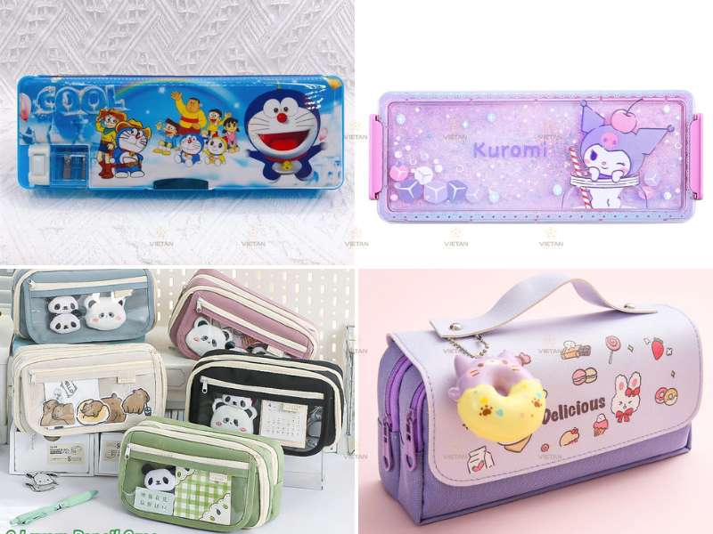 Hộp đựng bút 15+ Gợi ý quà Trung thu cho bé con em cán bộ công nhân viên ý nghĩa
