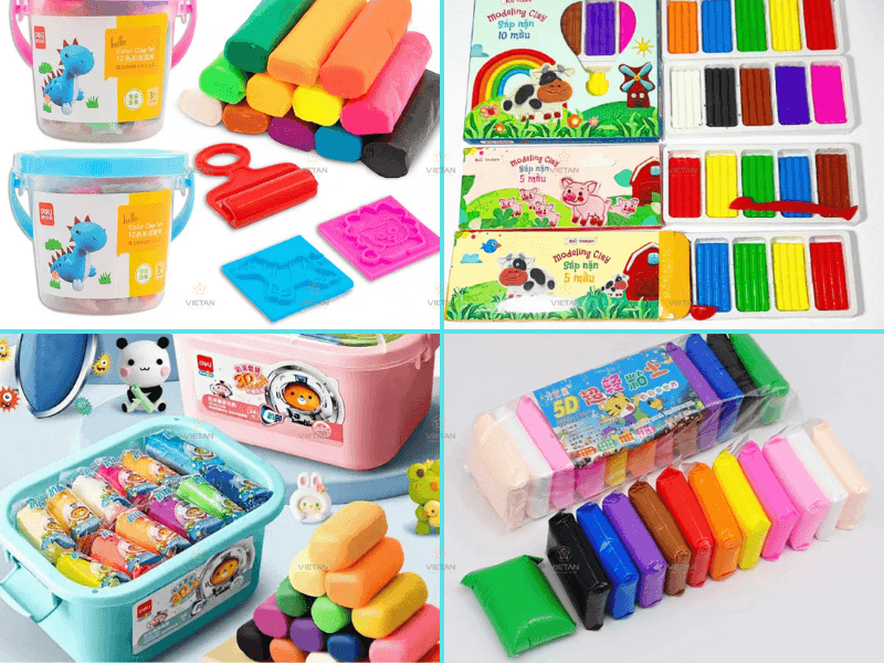 Đất nặn Gợi ý quà Trung thu cho học sinh Mầm non & Tiểu học (1 - 10 tuổi)