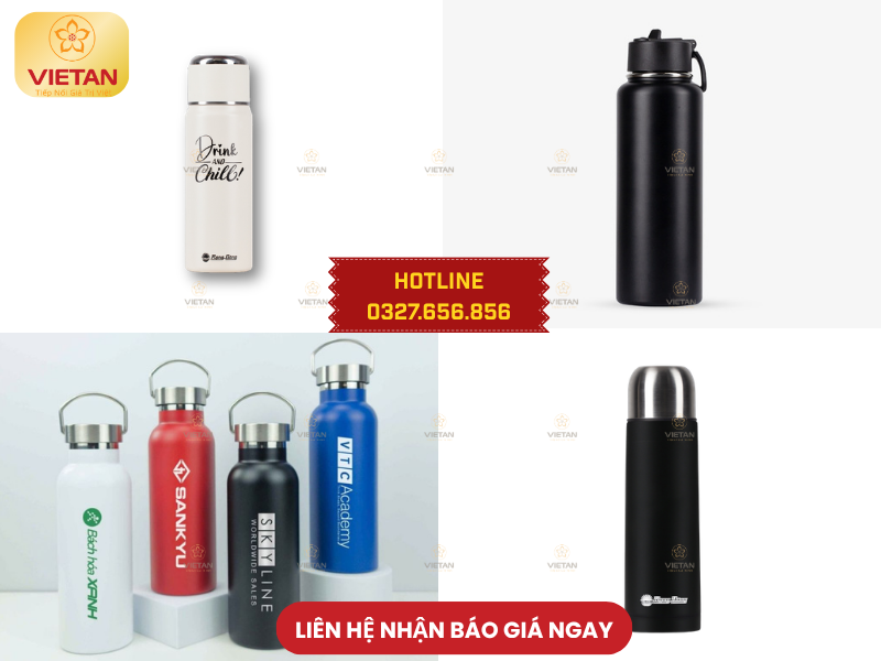 Bình giữ nhiệt in logo Gợi ý Top 15+ quà tặng Trung thu cho nhân viên thiết thực, ý nghĩa