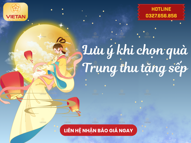 Lưu ý khi chọn quà Trung thu tặng sếp
