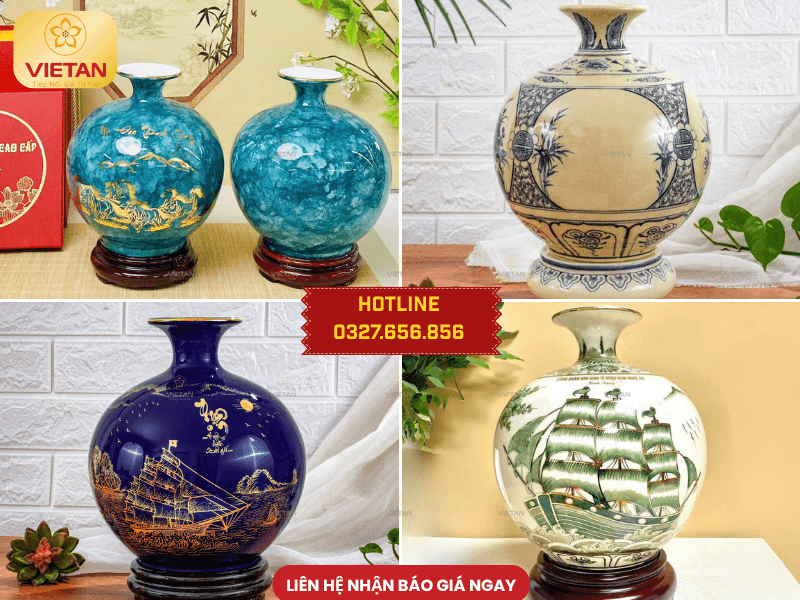 Bình hút lộc Quà tặng Quốc khánh 2/9 cho khách hàng, đối tác