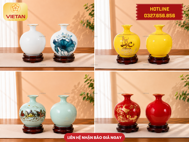 Bình hút lộc Quà tặng Quốc khánh 2/9 cho khách hàng, đối tác