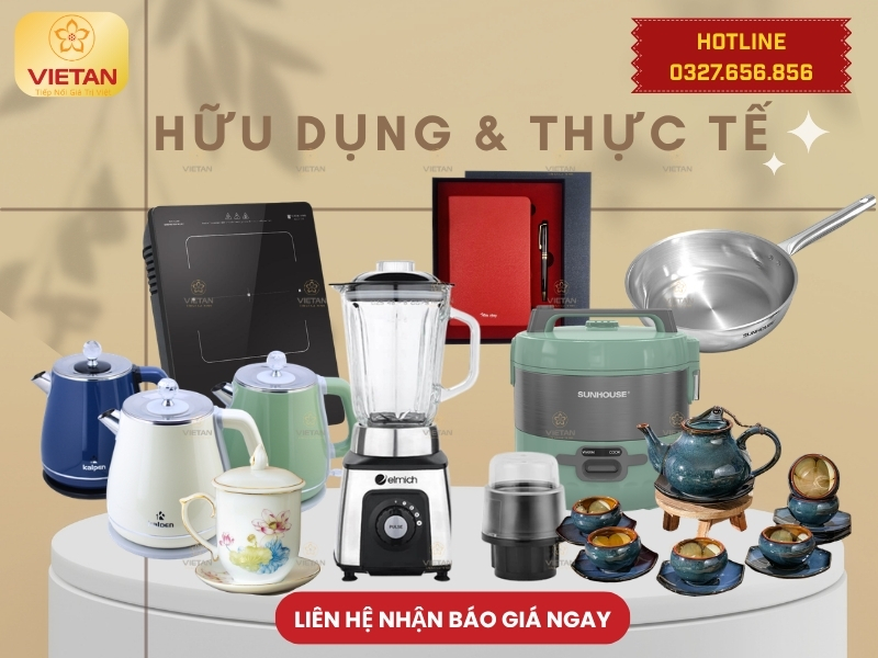 Quà tặng hữu dụng và thực tế