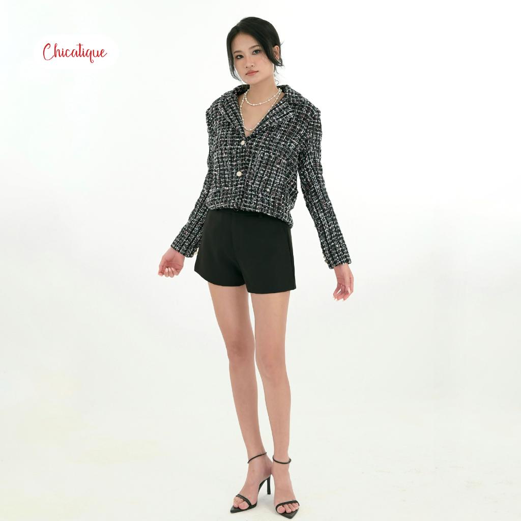 Áo khoác Tweed Chicatique Vivian Jacket dáng ngắn thời thượng form chuẩn tôn dáng phối lót lụa