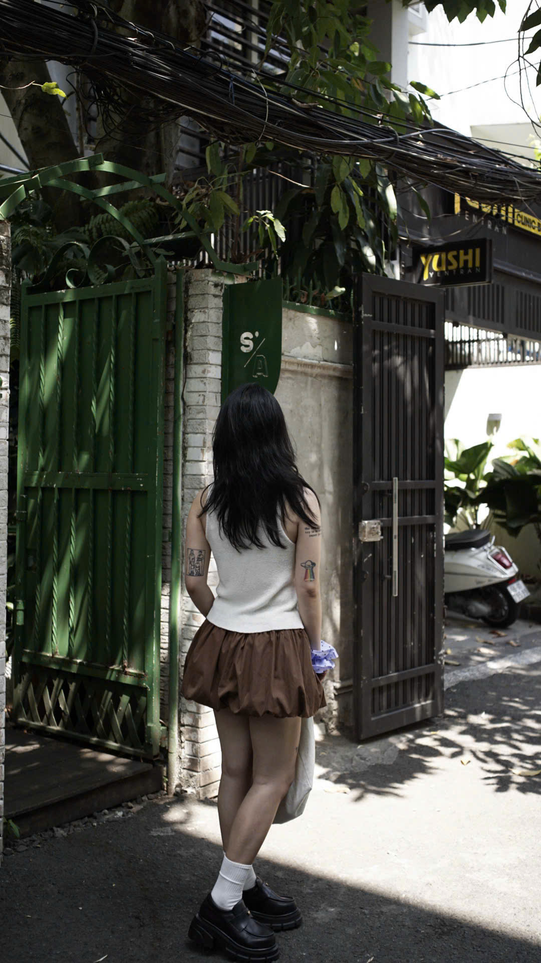 Áo dệt kim CHICATIQUE Erin nút cài basic thanh lịch