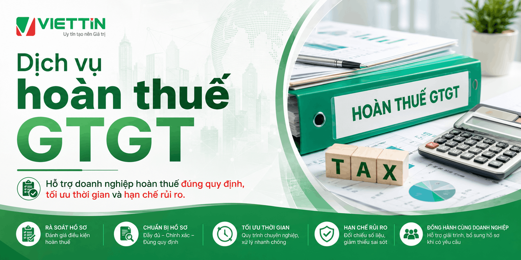 DỊCH VỤ HOÀN THUẾ GTGT