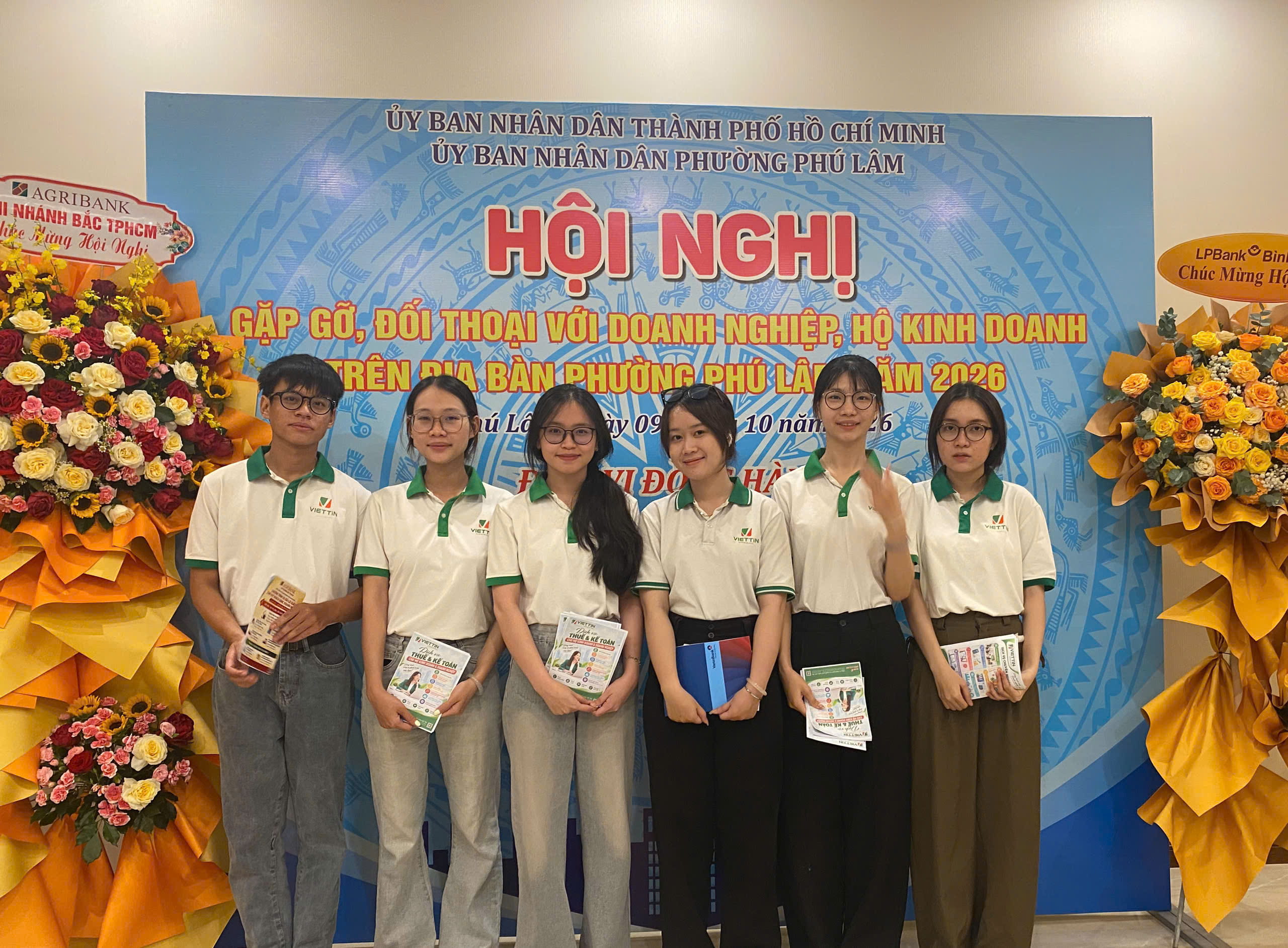 Việt Tín tham dự Hội nghị gặp gỡ, đối thoại với doanh nghiệp, hộ kinh doanh trên địa bàn phường Phú Lâm năm 2026