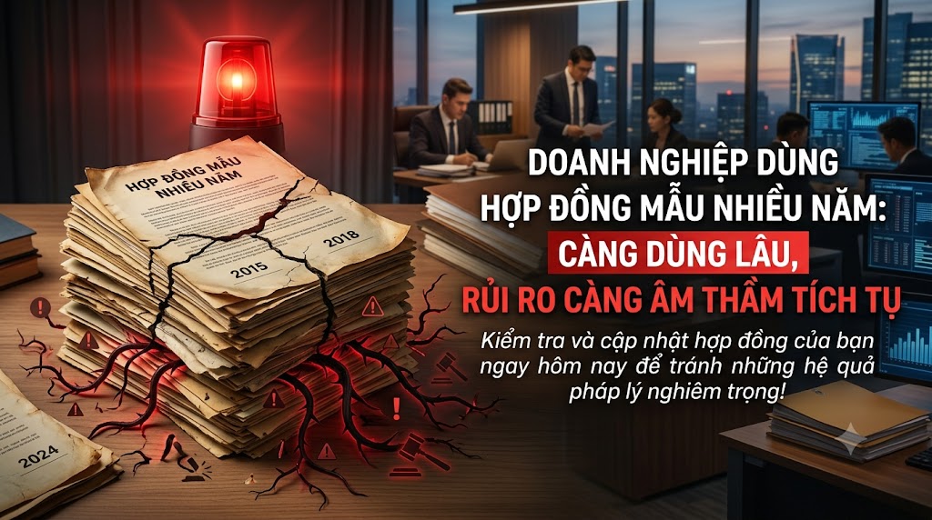 Đừng để hợp đồng mẫu cũ 