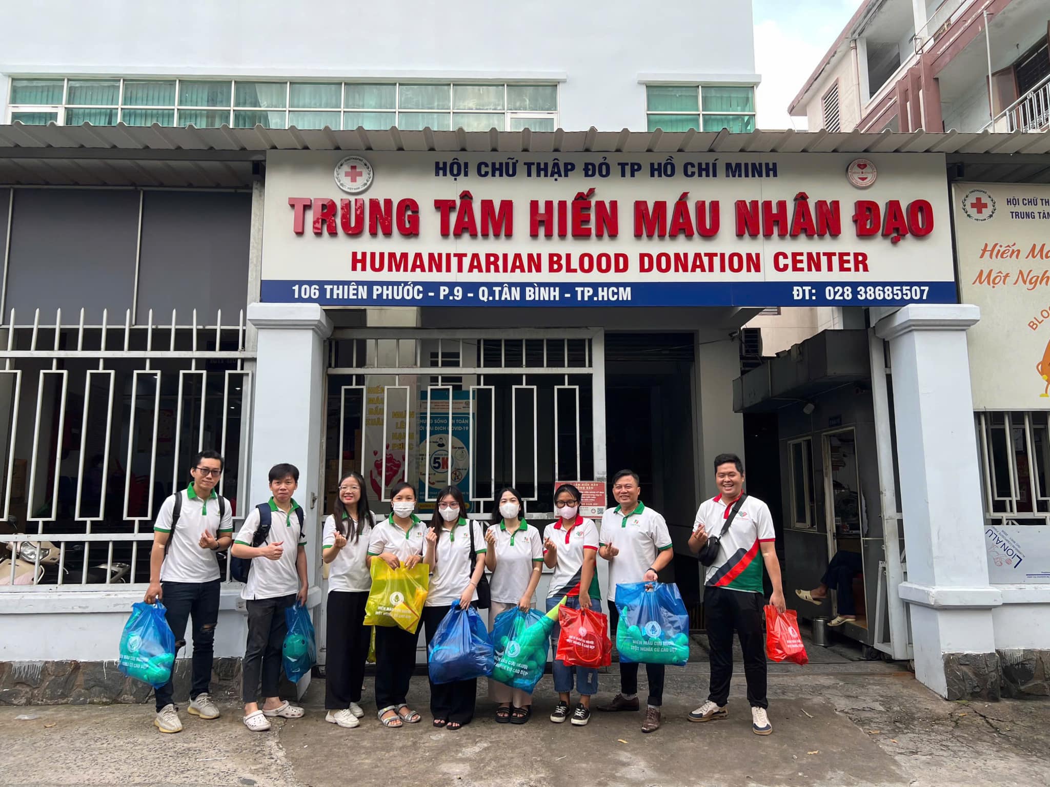 Hiến máu nhân đạo cùng Việt Tín – Một giọt máu cho , một cuộc đời ở lại