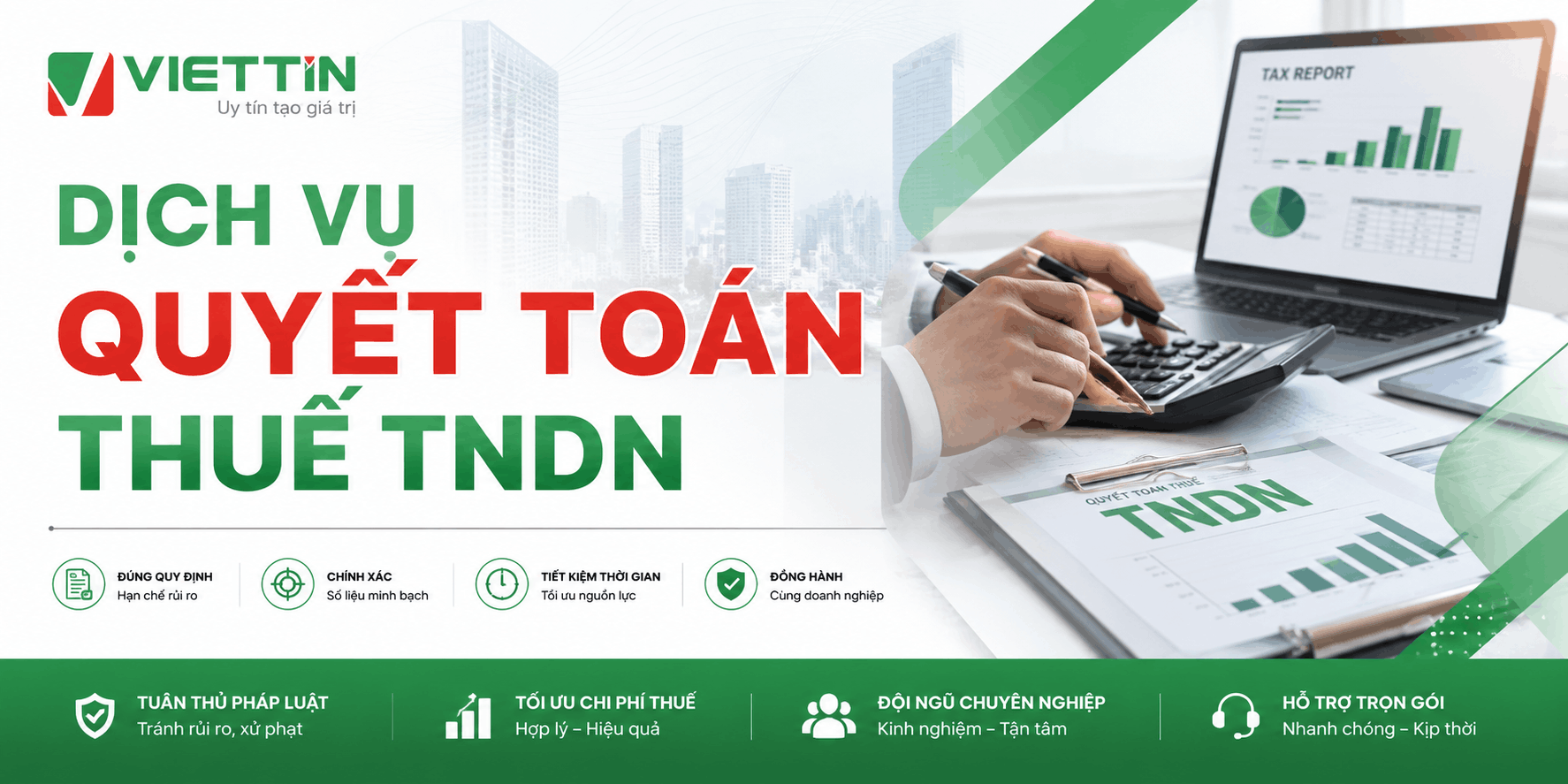 QUYẾT TOÁN THUẾ TNDN